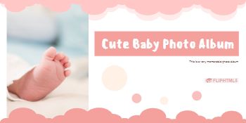 Interactive Baby Photo Album Template for Precious Moments-layout-1