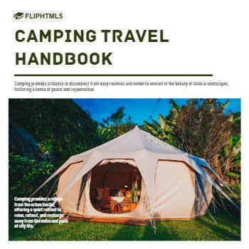 Ultimate Camping Travel Handbook Template-layout-1
