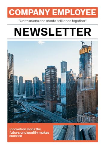 Engaging Employee Newsletter Templates for Effective Communication-layout-1